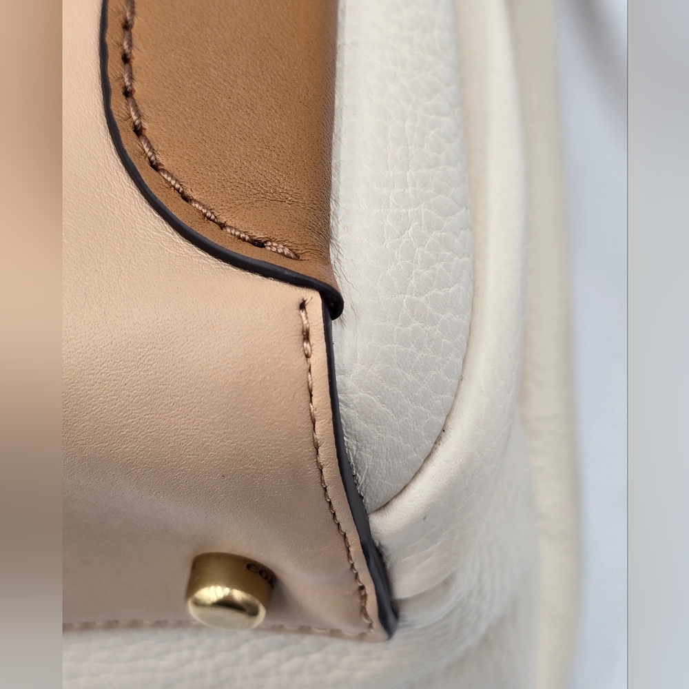 🔥NWT🔥 Coach 1941 Glovetanned Leather Harmony Hobo In Colorblock - Picture 4 of 14